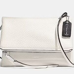Coach White Crossbody Bag